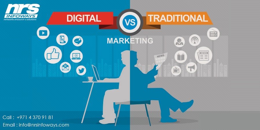Tradition-vs-digital-marketing-Which-Better Digital Marketing vs Traditional Marketing