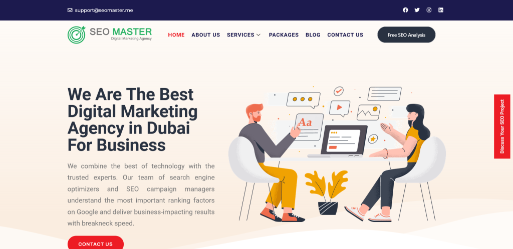 Best Digital Marketing Agency in Dubai SEO MASTER